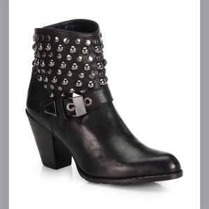 Studded Ankle Boots by Stuart Wietzman